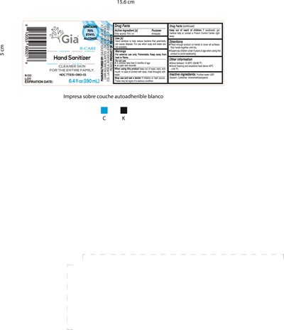 190mL 70% alcohol carbomer - 6 fl oz amp carb 8001